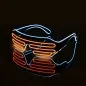 Preview: EL-Shutterbrille rot-blau