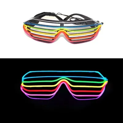 EL-Shutterbrille Regenbogen