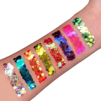 Chunky Glitter Gel Beispiel