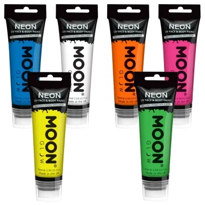 UV Bodypaint 6er Set