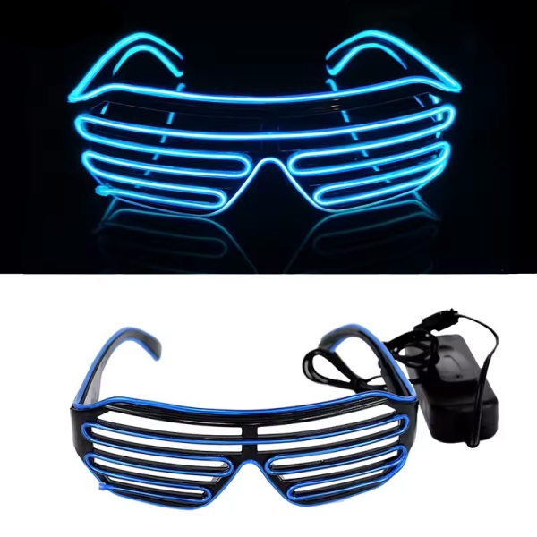 EL Shutter Blau