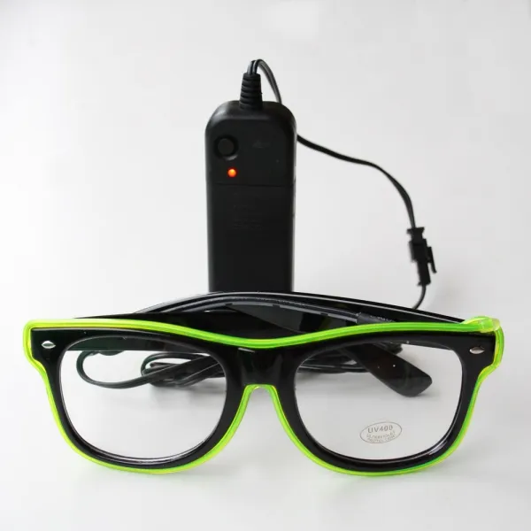 EL Brille alle Farben