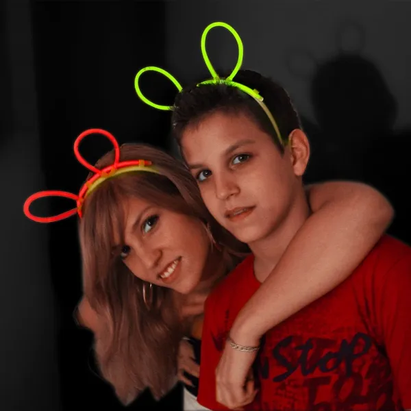 50 Bunny-Ohren - lose (ohne Knicklichter)