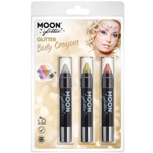3er-Set Silber, Rosé- und Gold Malstift