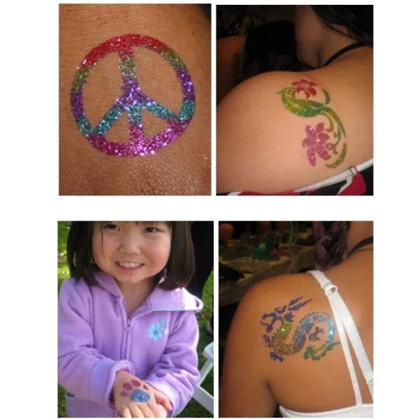 Glitter Tatoos