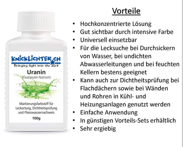 Uranin Fluorescein-Natrium 100g