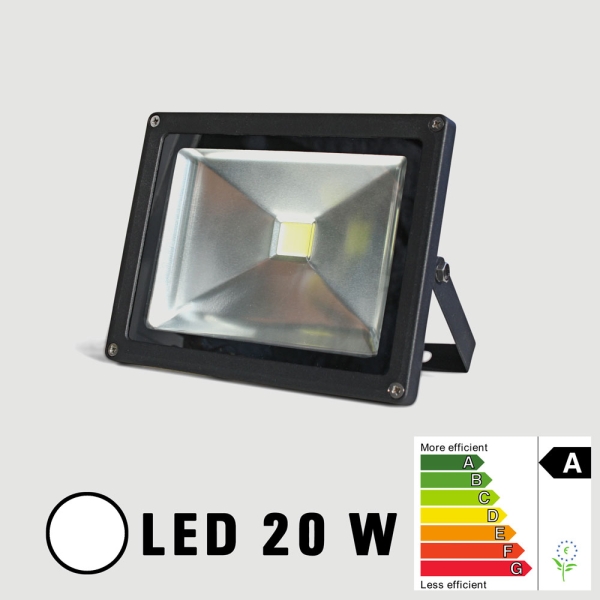LED White-Fluter 20W