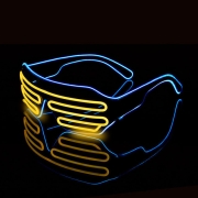 EL-Shutterbrille gelb-blau