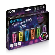 Face and Body Glitter Gel Box