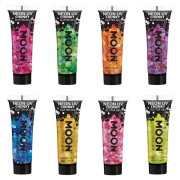 8er Chunky Glitter Gel Set